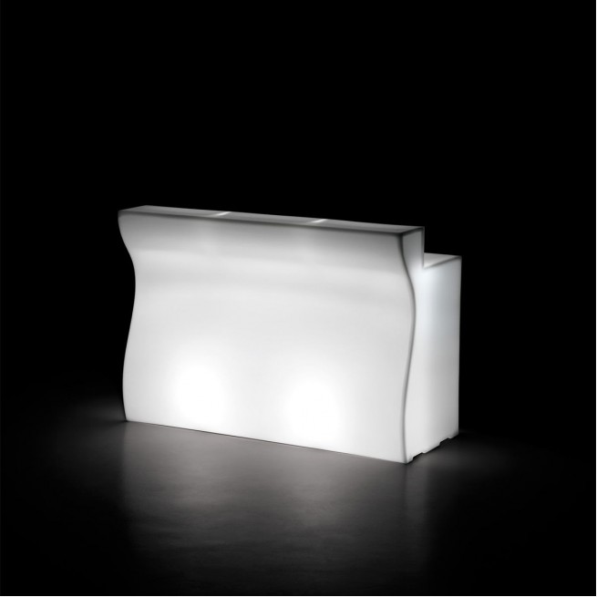 Modul receptie cu iluminare din polietilena Plust Bartolomeo Desk Light